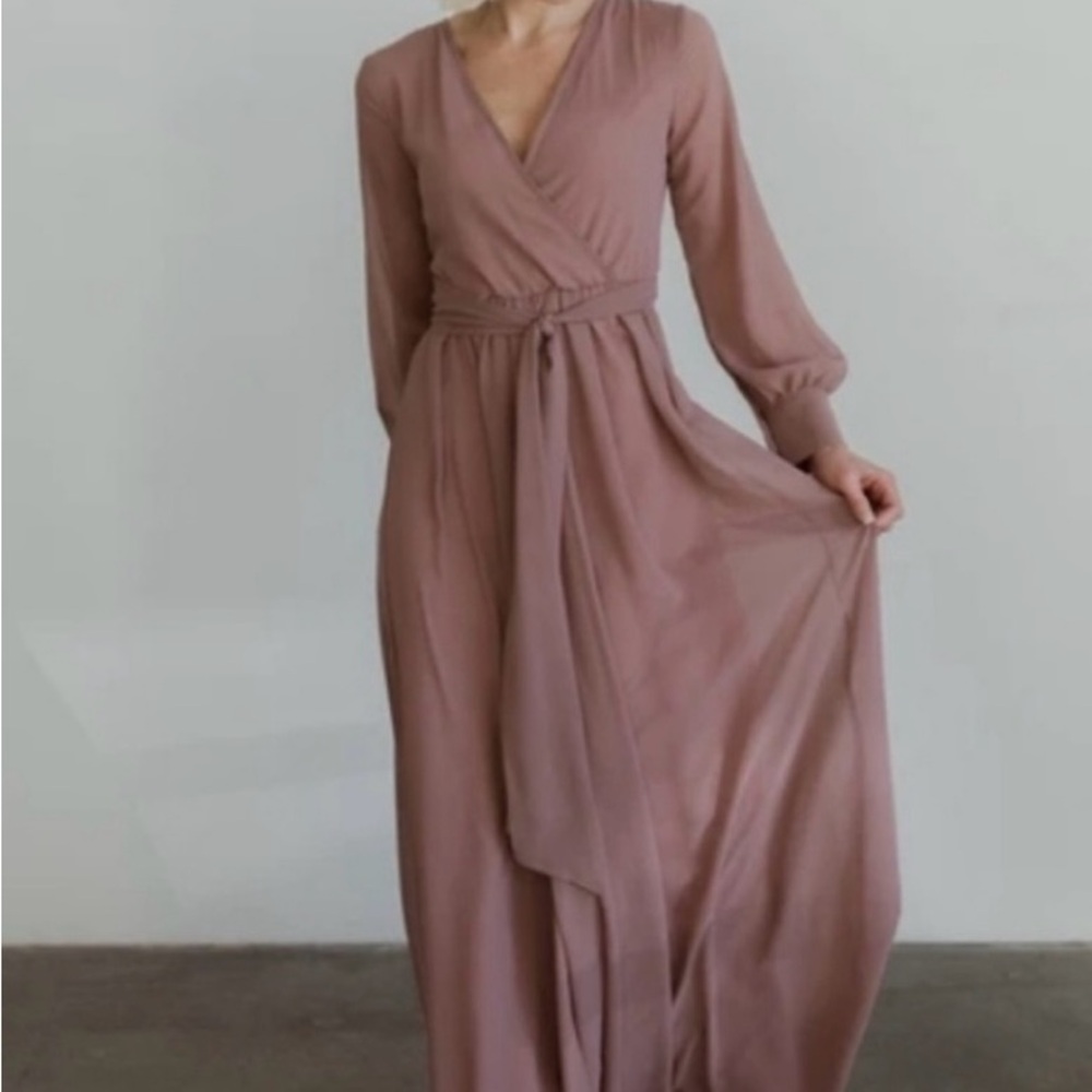 Baltic Born Women's Maxi Dress in Mauve